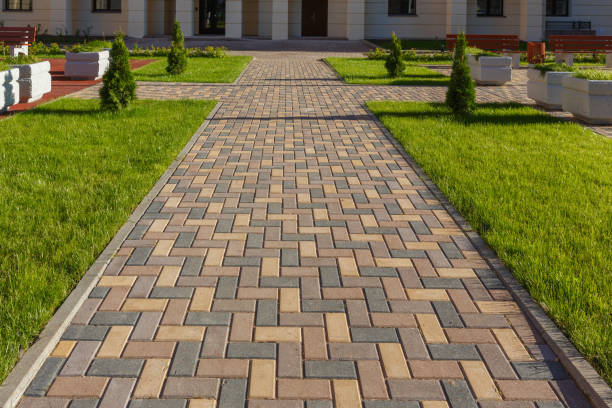 Residential Paver Driveway in Chalfant, CA